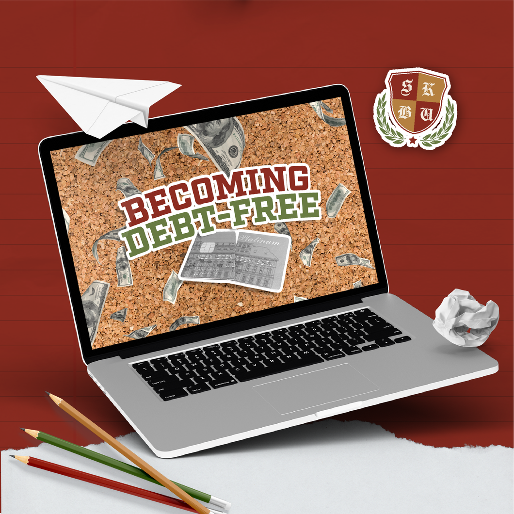 BECOMING DEBT FREE - COURSE